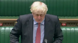 Boris Johnson accused Sir Keir of 'sniping from the sidelines'