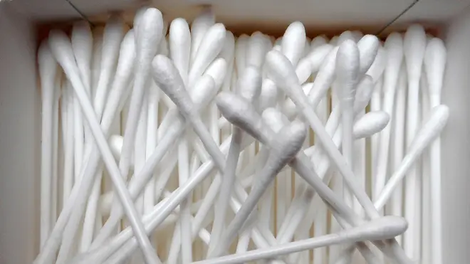 Plastic cotton buds are banned from today