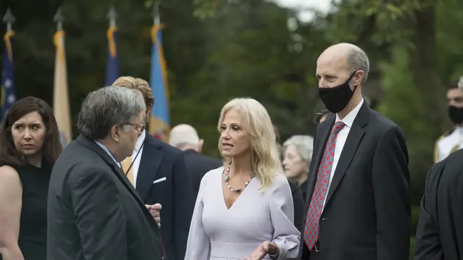 Kellyanne Conway was among a number of people who tested positive following an event at the White House last week