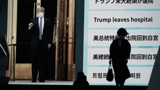 Virus Outbreak Japan Trump