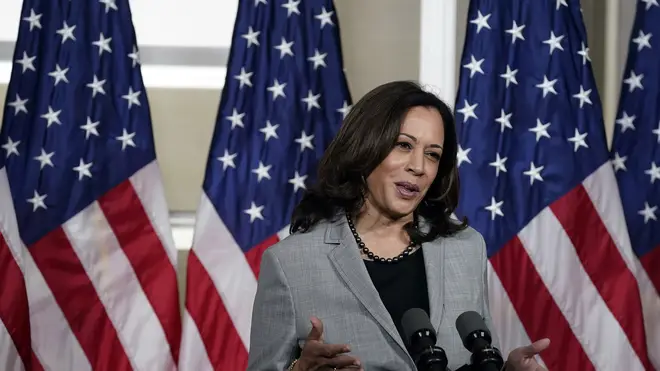 Ms Harris will be hoping to win over voters to vote for her on Joe Biden's ticket