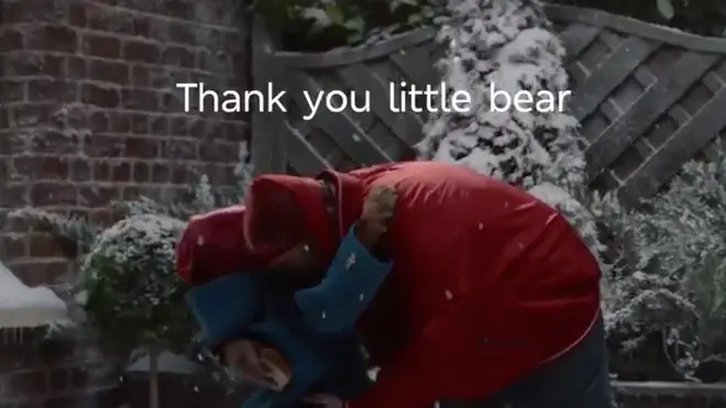 "Thank you little bear"