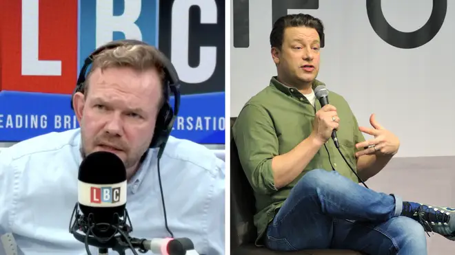 Jamie Oliver tells James: "We have got to protect the trust and the capacity to be best of practice, and to not stack it high and sell it cheap."
