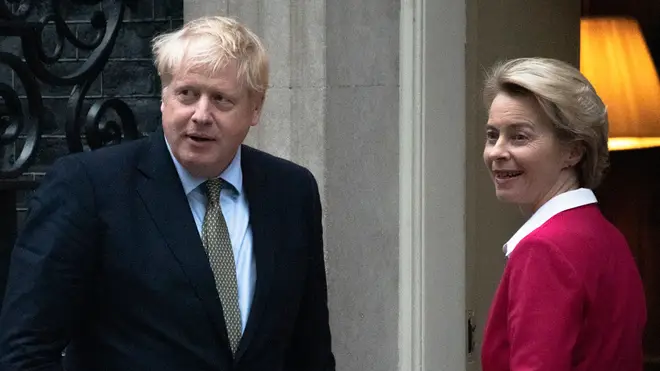 Boris Johnson has expressed disappointment over the progress of talks with the EU