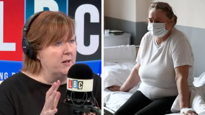 Crying cancer patient fears Covid rules will prevent her getting treatment