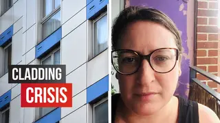 Emma is unable to sell her flat because of the cladding.