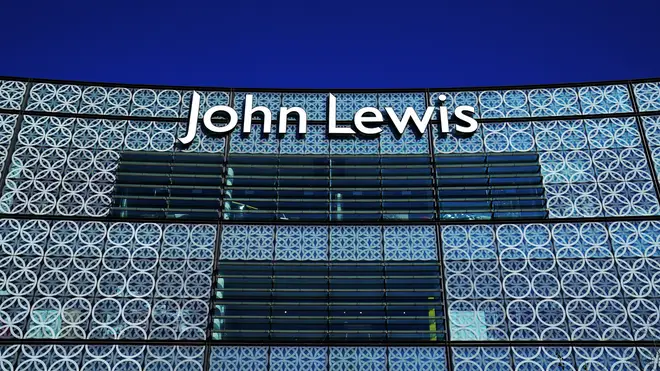 A John Lewis store sign