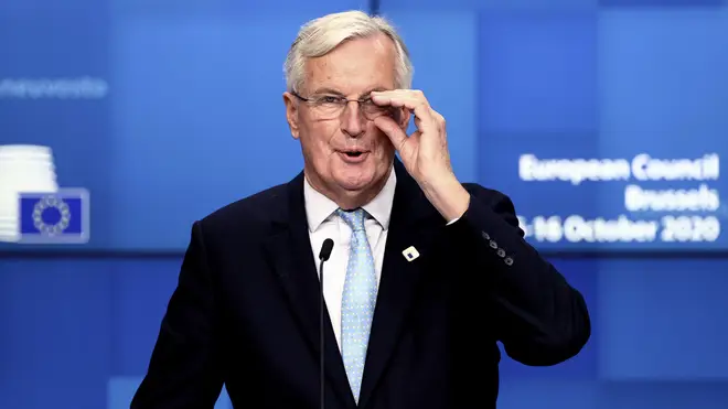 The Prime Minister&squot;s official spokesman, in a briefing on Friday, said there was "no point" in Mr Barnier travelling to London