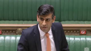 Chancellor Rishi Sunak issued a warning over a second national lockdown while speaking in the Commons