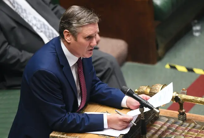 Labour Leader Sir Keir Starmer wants to force a Commons vote on Covid restriction support