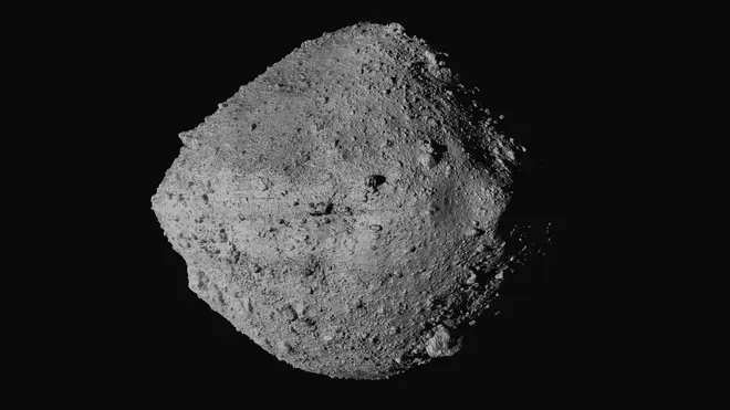 The asteroid Bennu from the Osiris-Rex spacecraft