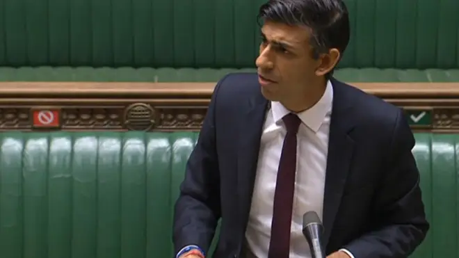 Rishi Sunak unveiled the measures in the Commons today