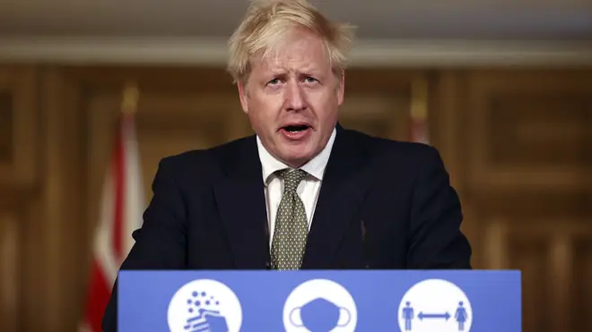 Boris Johnson admitted frustrations over the test and trace system