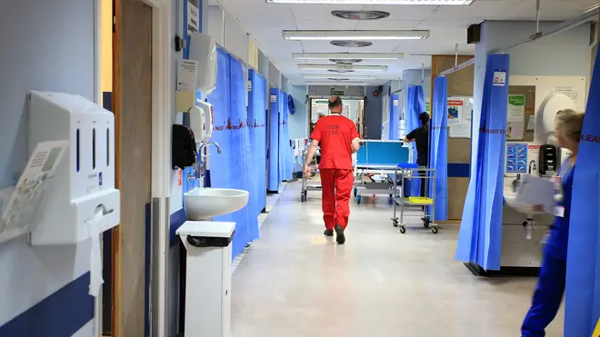 A ward at Royal Liverpool University Hospital, Liverpool
