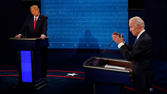 Donald Trump And Joe Biden faced off in Tenessee