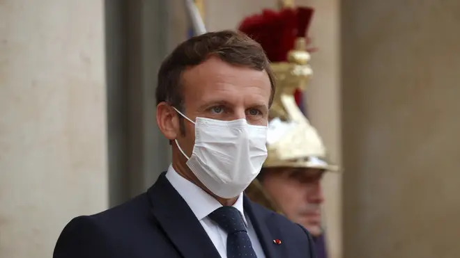 French President Emmanuel Macron (Charles Platiau/AP)