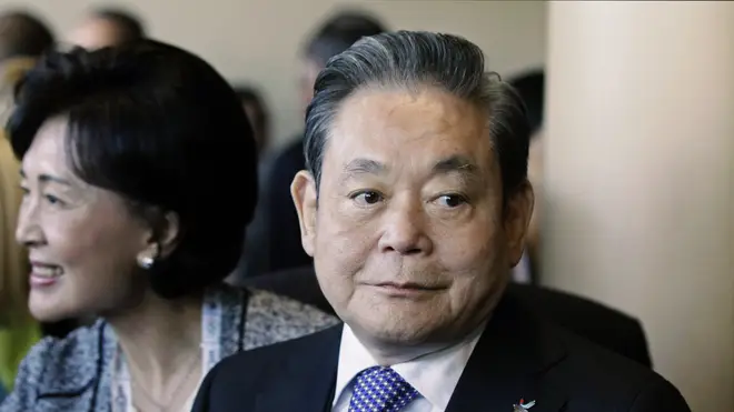 South Korea Obit Samsung Chief