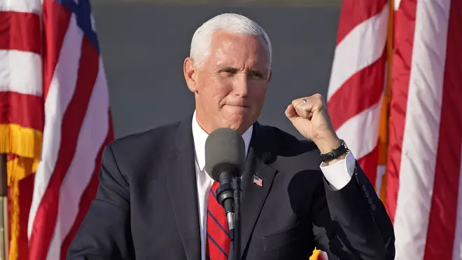 Mike Pence will carry on campaigning