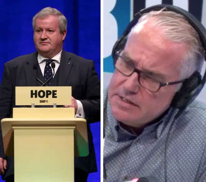 Eddie Mair grilled Ian Blackford on Monday