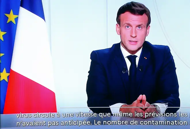 Emmanuel Macron has announced a second lockdown