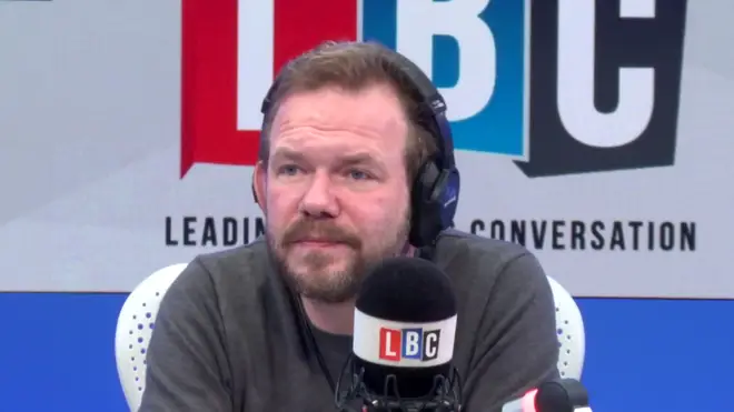 James O'Brien in the LBC studio