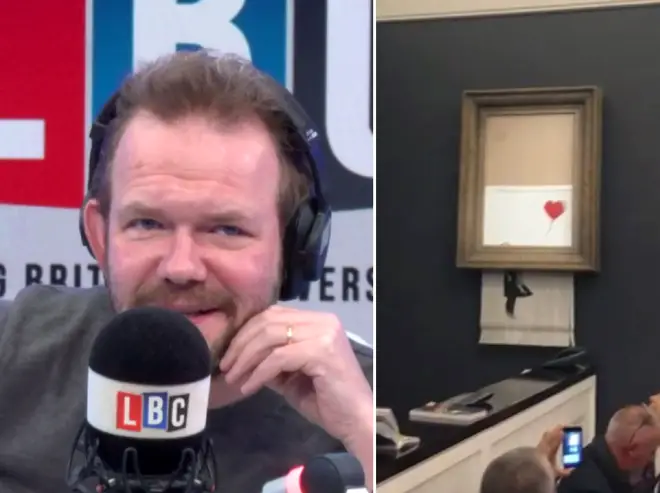 James O'Brien found out how Banksy pulled off his stunt