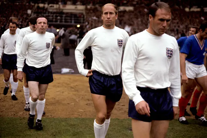 Sir Bobby is regarded as one of England's best ever footballers