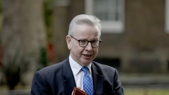 Michael Gove did not rule out extending the lockdown