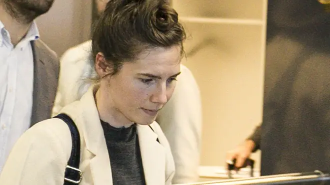 Amanda Knox has been criticised over a tasteless remark she made on Twitter