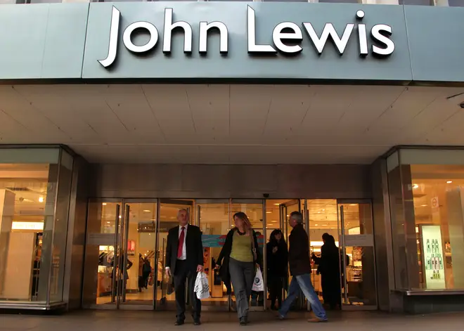 File photo: The John Lewis store on Oxford Street, London