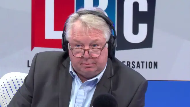 Nick had an eyebrow raising conversation with Nick Ferrari