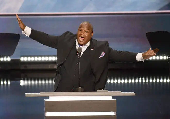 Pastor Mark Burns hinted that there is still a long way to go in the US Election