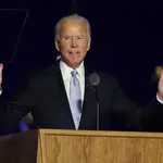 President-Elect Joe Biden And Vice President-Elect Kamala Harris Address The Nation After Election Win