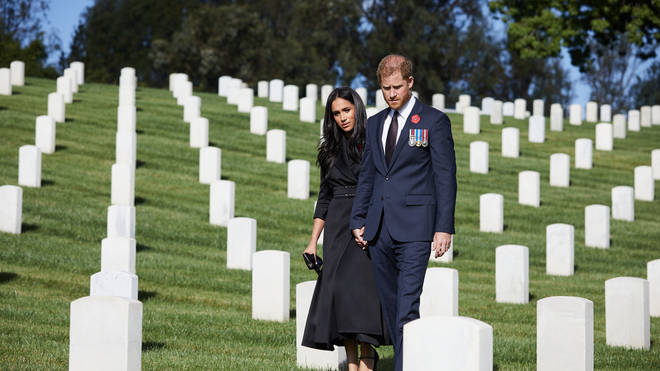 The Duke and Duchess of Sussex have "personally recognised" Remembrance Sunday