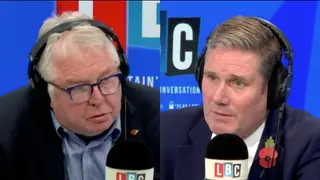 The Labour leader was answering callers' questions for Call Keir with Nick Ferrari