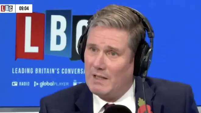 The Labour leader appeared on LBC with Nick Ferrari
