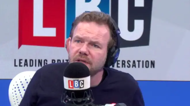 James O'Brien in the LBC studio