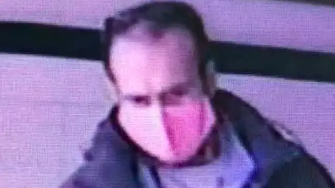 Police have issued a CCTV image of the man they wish to speak with
