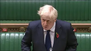 Boris Johnson was pressed on how much money has been wasted during the pandemic
