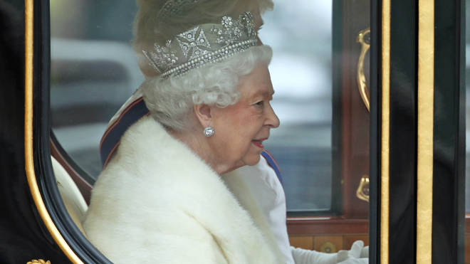 The Queen in the Diamond Jubilee State Coach