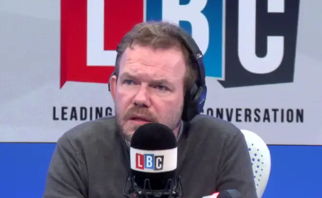 James O'Brien in the LBC studio