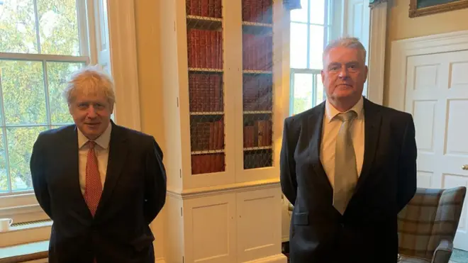 Boris Johnson and MP Lee Ashfield met for breakfast last Thursday