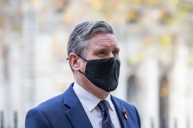 File photo: Labour Party leader Sir Keir Starmer arrives at Westminster Abbey in London
