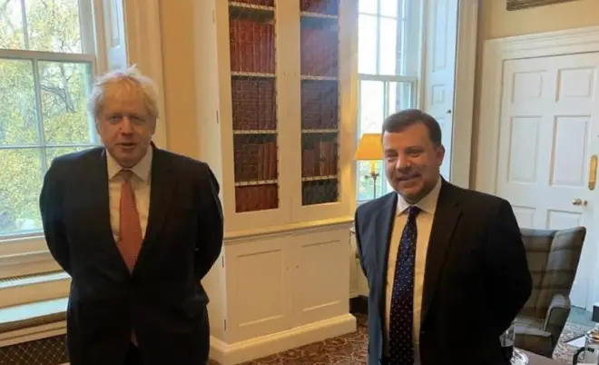Andy Carter attended a breakfast meeting with the PM on Thursday