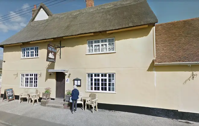 The Swan Inn has been targeted by the suspects