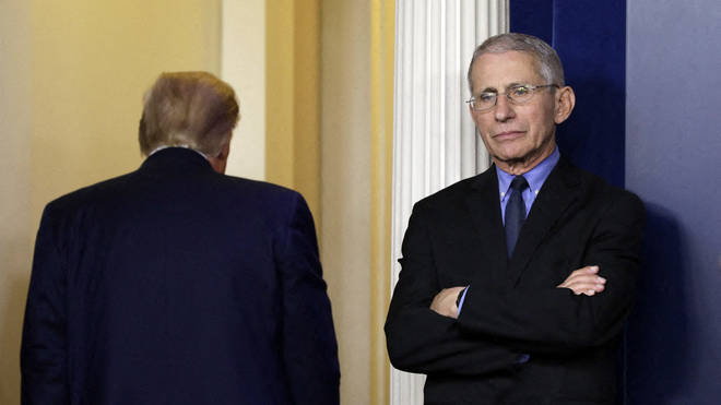 Dr Anthony Fauci, also said "it would be better" if Biden's transition team could begin working with government health officials