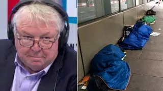 Nick's caller on homelessness was very controversial
