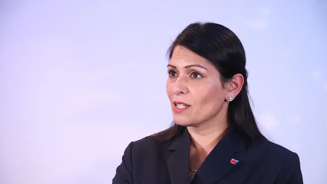 Priti Patel said it was a "big win for our intelligence and law enforcement agencies"