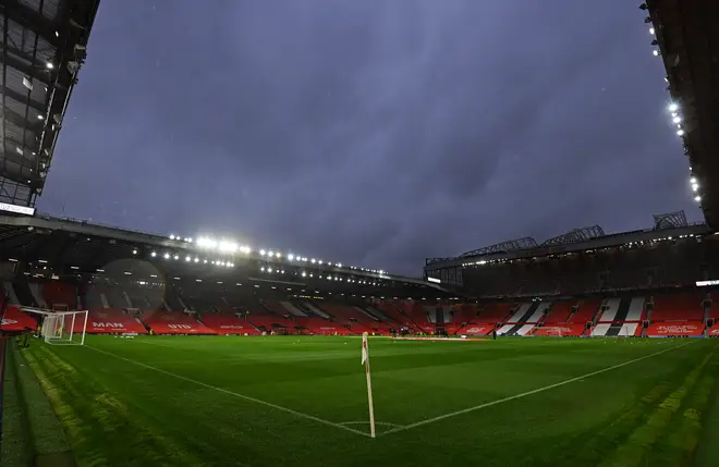 A general view of the stadium before a Premier League match at Old Trafford, Manchester