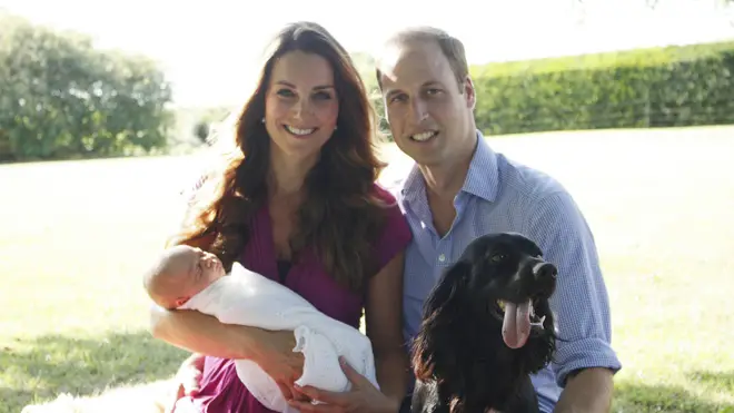 William and Kate said in a heart breaking Instagram post on Sunday that the dog had passed away
